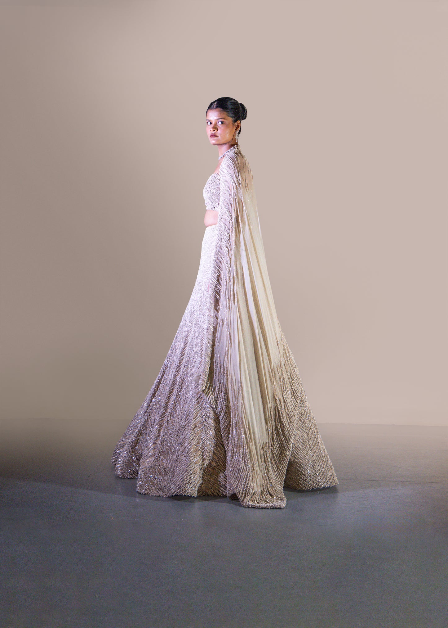 OFF WHITE LEHENGA