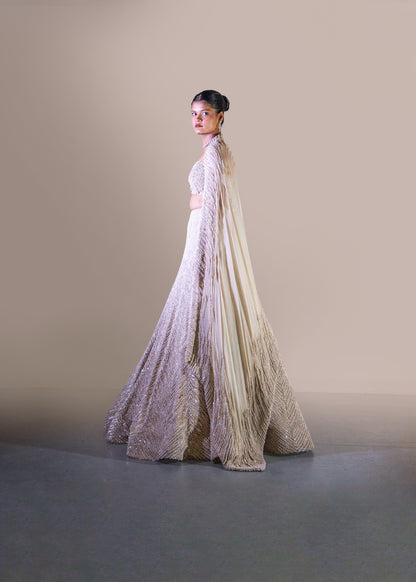 OFF WHITE LEHENGA