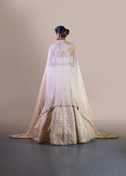 OFF WHITE LEHENGA