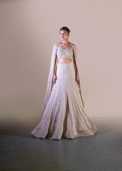 OFF WHITE LEHENGA